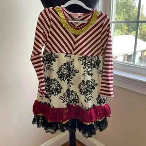 GIRLS DRESS HEATHER HILL NEW SIZE 150 FALL READY!
